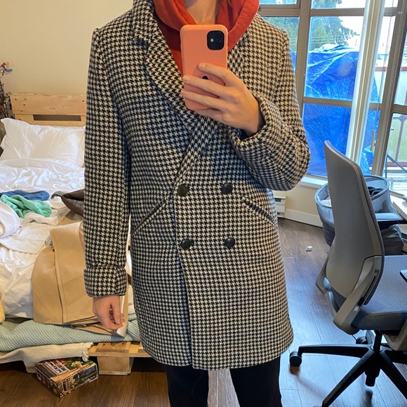 COPY - Checked coat - Picture 3 of 3